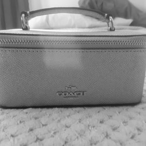NWOT COACH Brand mini-Traincase